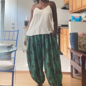 Velvet Cream Lace Trim Cami Top